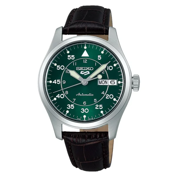 Seiko 5 Sports Field SRPJ8 Deri Kordon Erkek Kol Saati - Görsel 4