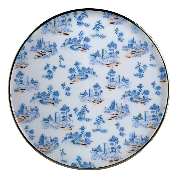 LuckyArt Florance Dekoratif Tepsi 36CM - Görsel 3