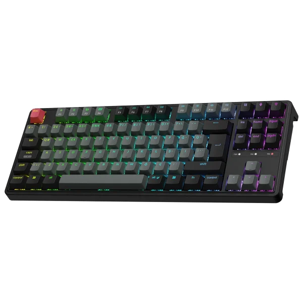 Keychron C3 Pro TKL Super Brown Switch Kablolu Mekanik Oyuncu Klavyesi - Görsel 2