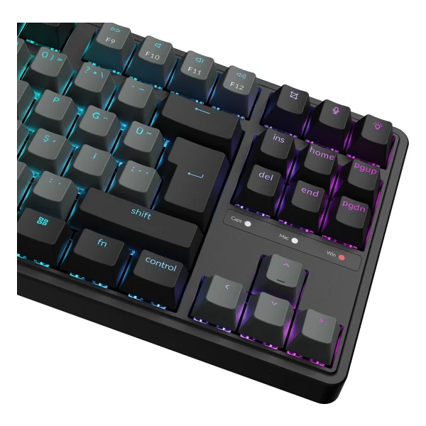 Keychron C3 Pro TKL Super Brown Switch Kablolu Mekanik Oyuncu Klavyesi - Görsel 6