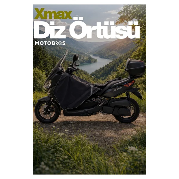 Motobros Yamaha Xmax Diz Örtüsü Premium Model Su Ve Rüzgar Geçirmez - Görsel 2