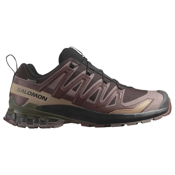 Salomon XA Pro 3D V9 Gore-Tex L47583500 Bordo Erkek Outdoor Ayakkabı - Görsel 2