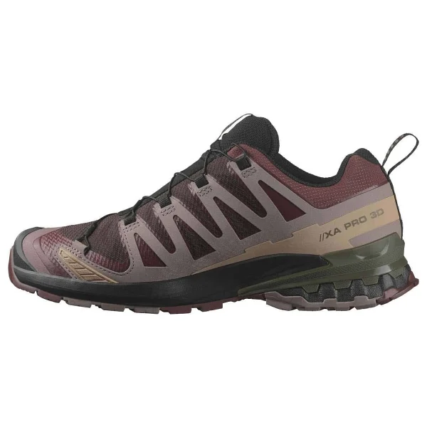 Salomon XA Pro 3D V9 Gore-Tex L47583500 Bordo Erkek Outdoor Ayakkabı - Görsel 6