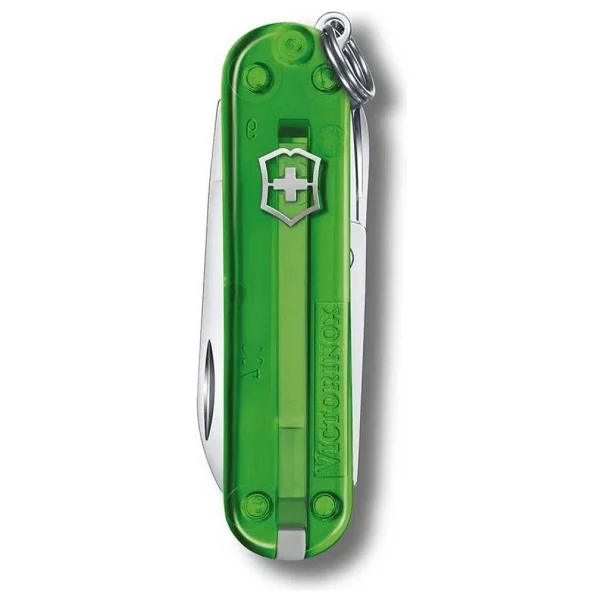 Victorinox Classic SD Transparent 0.6223.T41G Yeşil 7 Fonksiyonlu Çok Amaçlı Çakı - Görsel 7