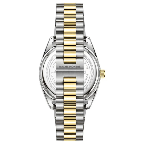 Roche Montre RMG6001-07 Gümüş-Yeşil Erkek Kol Saati - Görsel 8