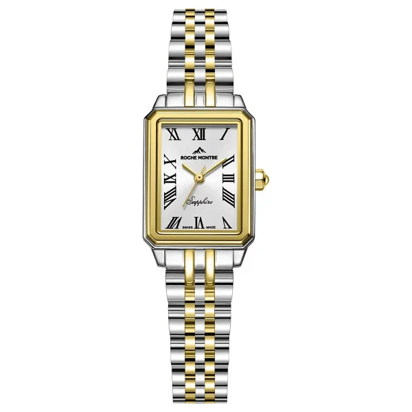 Roche Montre RML5016-03 Gümüş-Altın Kadın Kol Saati - Görsel 7