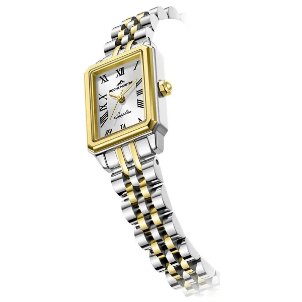 Roche Montre RML5016-03 Gümüş-Altın Kadın Kol Saati - Görsel 8
