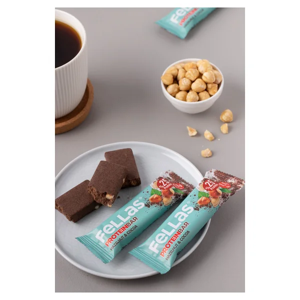Fellas Protein Bar - Fındıklı Ve Kakaolu (32 G) X 12 Adet - Görsel 6