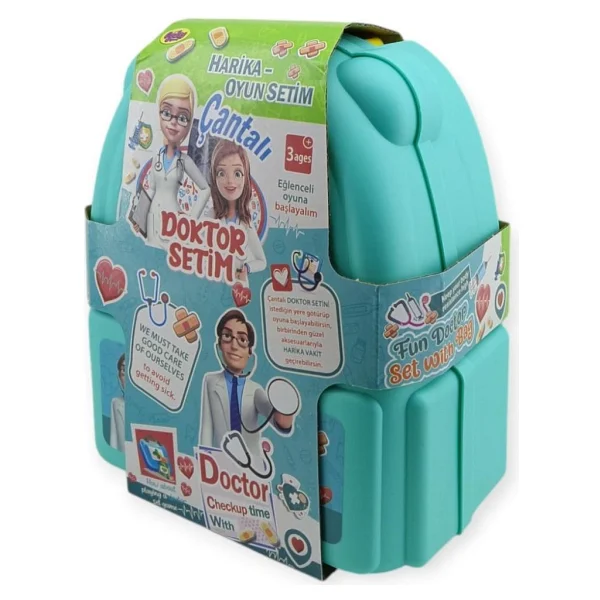 Oydaş Oyuncak 02623 Sırt Çantalı Doktor Seti - Görsel 2