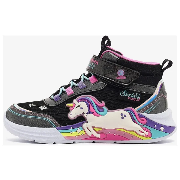 Skechers S-Lights Unicorn Chaser Jumping Magic 303302L Işıklı Çocuk Bot - Görsel 6