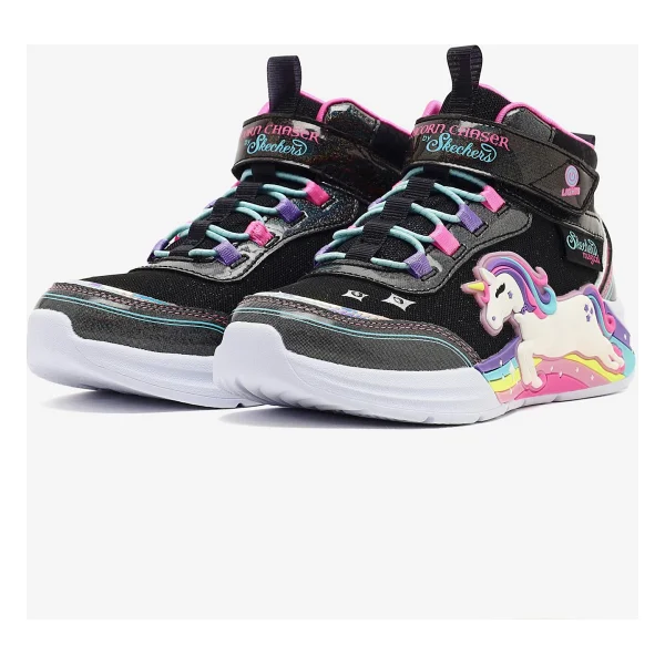 Skechers S-Lights Unicorn Chaser Jumping Magic 303302L Işıklı Çocuk Bot - Görsel 3