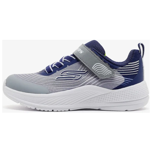 Skechers Microspec Advance 403926N NVLG Lacivert-Gri Bebek Spor Ayakkabı - Görsel 7