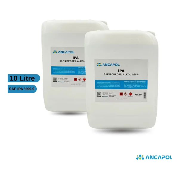 ANCAPOL 10 Lt %99,9 Saf Ipa Izo Propil Alkol Temizlik Solventi (Izopropıl) - Görsel 4