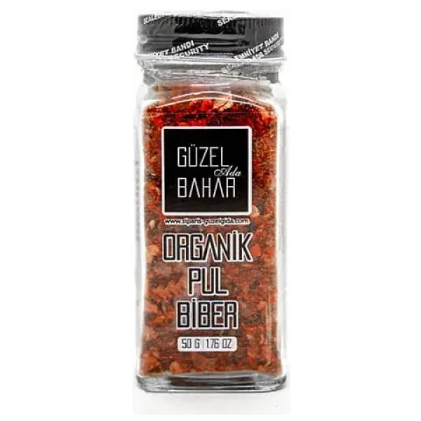 Güzel Ada Gıda Organik Pul Biber 50 gr - Görsel 2