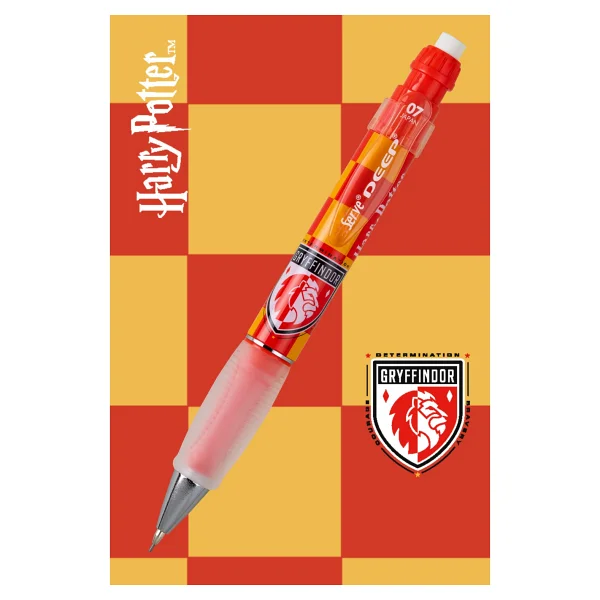 Serve Deep Harry Potter Gryffindor Damalı 0.7 mm Versatil Uçlu Kalem - Görsel 5