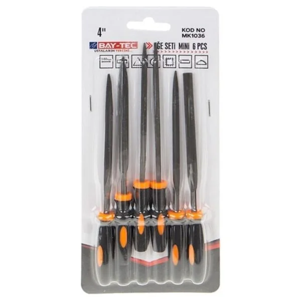 Bay-Tec MK1036 6 Parça Eğe Seti - Görsel 3