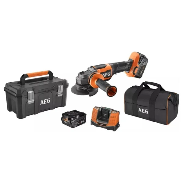 AEG BEWS 18-115BLPX2-502T Kömürsüz Avuç Taşlama Makinesi - Görsel 2