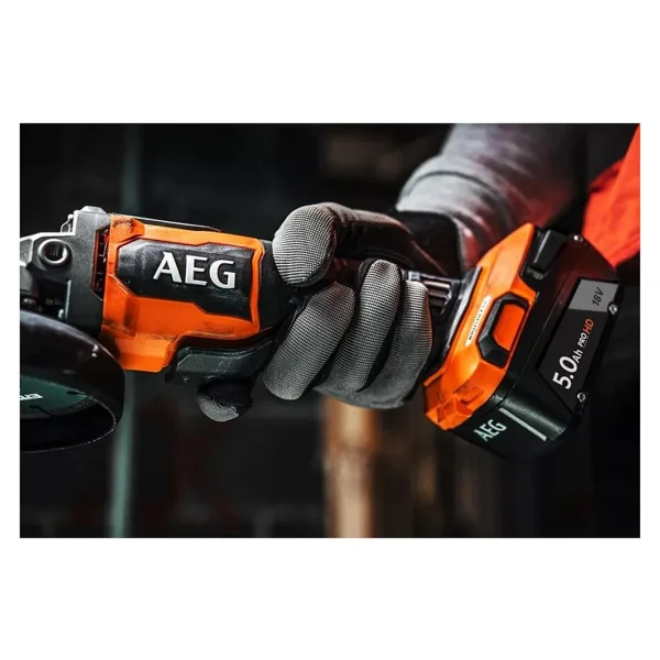 AEG BEWS 18-115BLPX2-502T Kömürsüz Avuç Taşlama Makinesi - Görsel 5