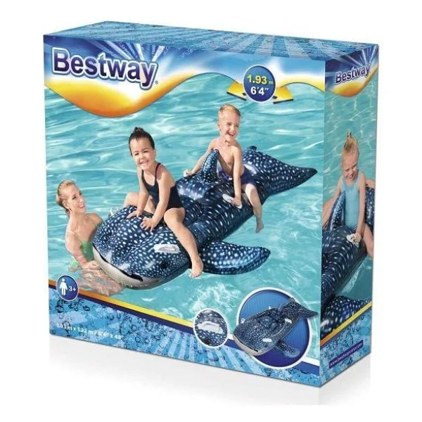Bestway 41482 193X122 cm Balina Binici - Görsel 4
