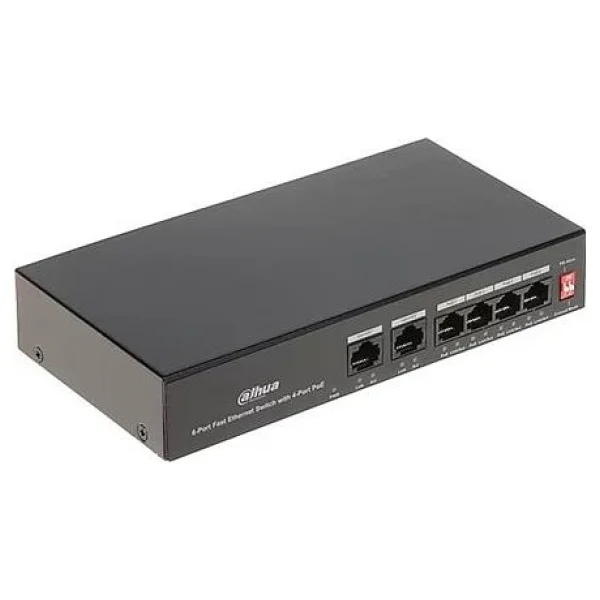 Dahua PFS3006-4ET-36 6 Port 10/100 Mbps Switch - Görsel 7