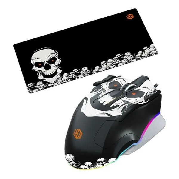 Lenovo Lecoo MG1102 RGB Makrolu Ergonomik Optik Kablolu Oyuncu Mouse - Görsel 3