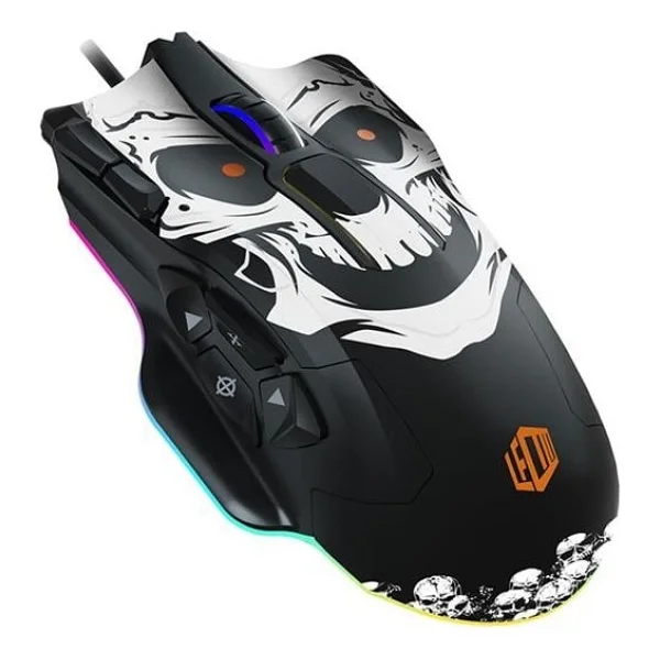 Lenovo Lecoo MG1102 RGB Makrolu Ergonomik Optik Kablolu Oyuncu Mouse - Görsel 4