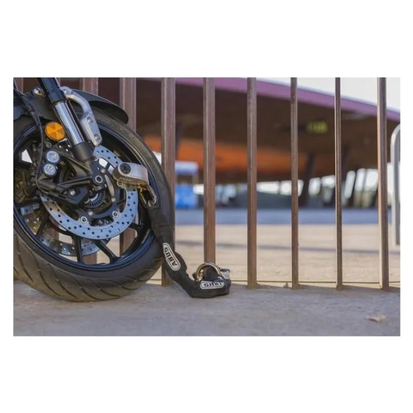 Abus Motosiklet Zincir Kilit ve Alarmlı Disk Kilidi 8008-12KS Seti - Görsel 5