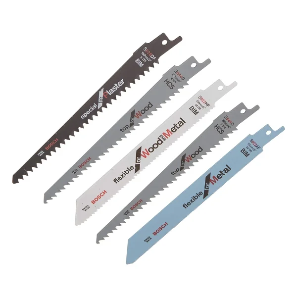 Bosch Home And Garden Akülü Panter Testere Keo için 5 Parça Panter Testere Bıçağı Seti, Yeşil - Görsel 2