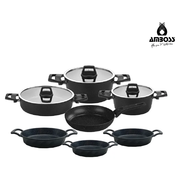 Amboss Hera 10 Parça Sahan Tencere Seti - Görsel 2