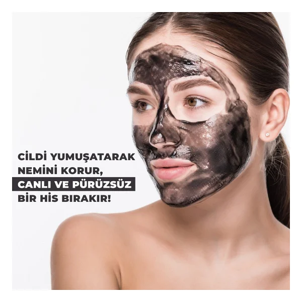 Dermokil Soyulabilir Siyah Kil Maske 50 Ml X 3 Adet - Görsel 3