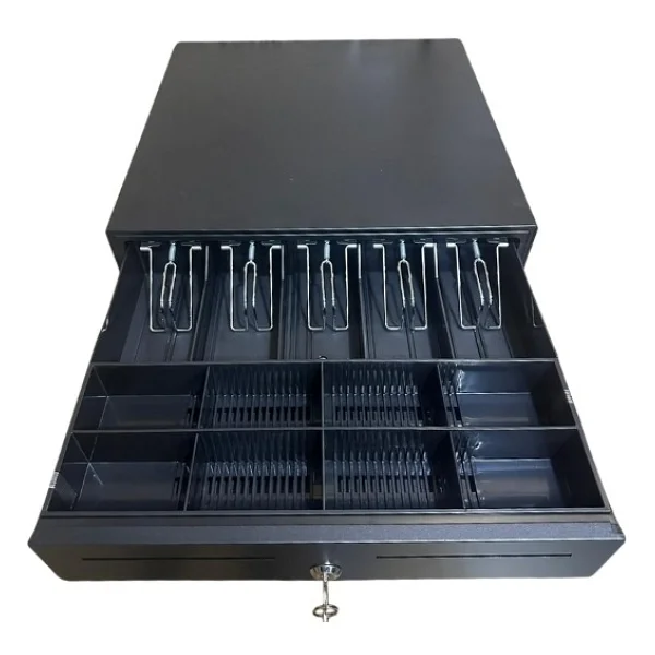 Dbpos Nt-335 Metal Para Çekmecesi 5 Gözlü Plastik Alt Tabla Cm 41 X 41 X 11 Cm - Görsel 2
