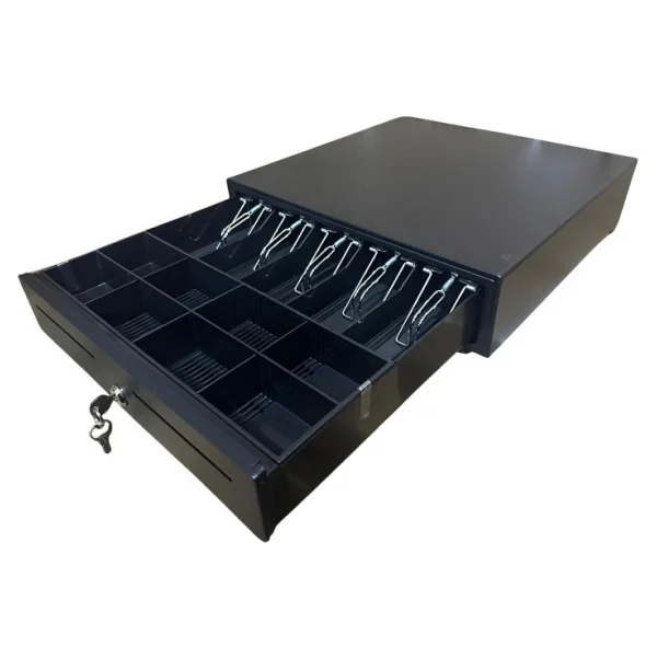 Dbpos Nt-335 Metal Para Çekmecesi 5 Gözlü Plastik Alt Tabla Cm 41 X 41 X 11 Cm - Görsel 3