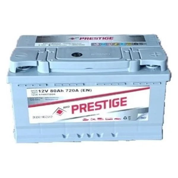 Ako Prestige 12V 80Ah 720A Standart Akü (Üretim Tarihi:2026) - Görsel 2