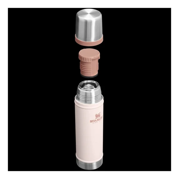 Stanley Klasik Vakumlu Açık Pembe 0.60 lt Çelik Termos - Görsel 6