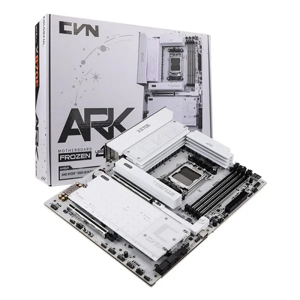 Colorful CVN X870E Ark Frozen V14 Wi-Fi AMD AM5 DDR5 ATX Anakart - Görsel 7