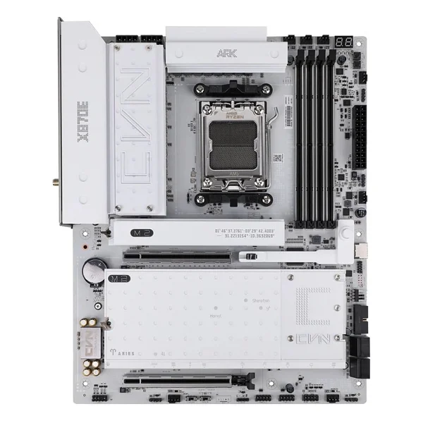 Colorful CVN X870E Ark Frozen V14 Wi-Fi AMD AM5 DDR5 ATX Anakart - Görsel 2