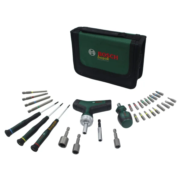 Bosch 1600A039HX 31 Parça Bits Uçlu Cırcırlı Tornavida Seti - Görsel 7