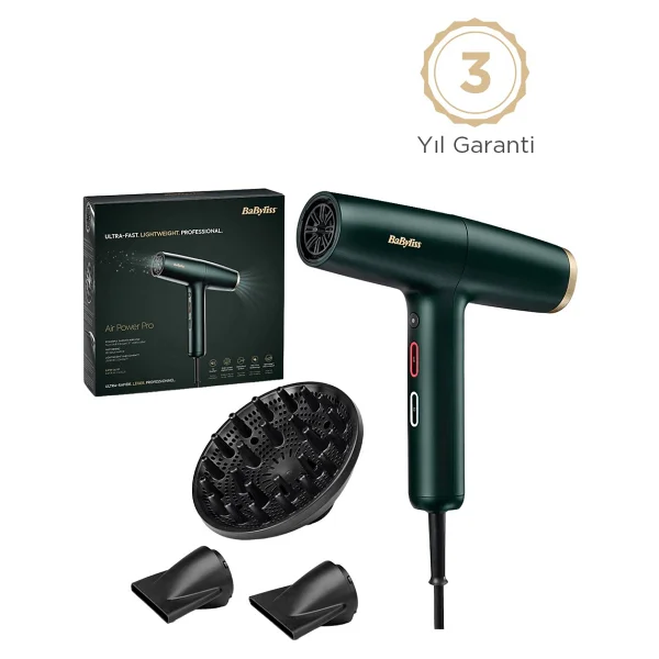 Babyliss Air Power Pro 1700 W Saç Kurutma Makinesi - Görsel 2
