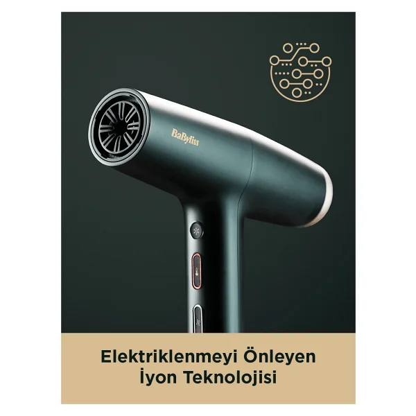Babyliss Air Power Pro 1700 W Saç Kurutma Makinesi - Görsel 5