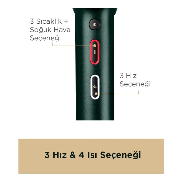 Babyliss Air Power Pro 1700 W Saç Kurutma Makinesi - Görsel 6