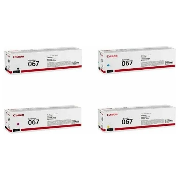 Canon CRG-067 Orjinal 4 Renk Toner Seti - Görsel 4