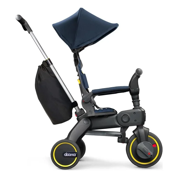 Doona Liki Trike Tek Parça Katlanır 3 Tekerlekli Bebek Bisikleti S3 Mavi - Görsel 2