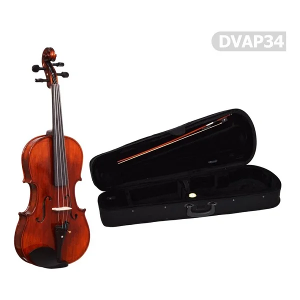 Dominguez DVAP34 Profesyonel Viyola (3/4) El Yapımı Hareli Ağaç Konser Kalitesi - Görsel 6