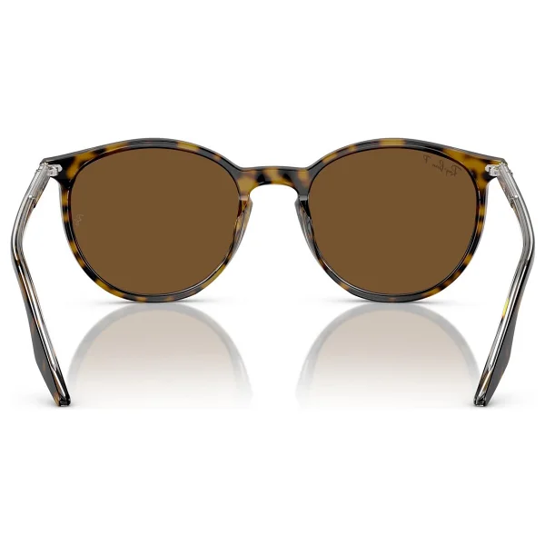 Ray-Ban 2204 139357 Havana/Transparent-Brown Polarize Güneş Gözlüğü - Görsel 3