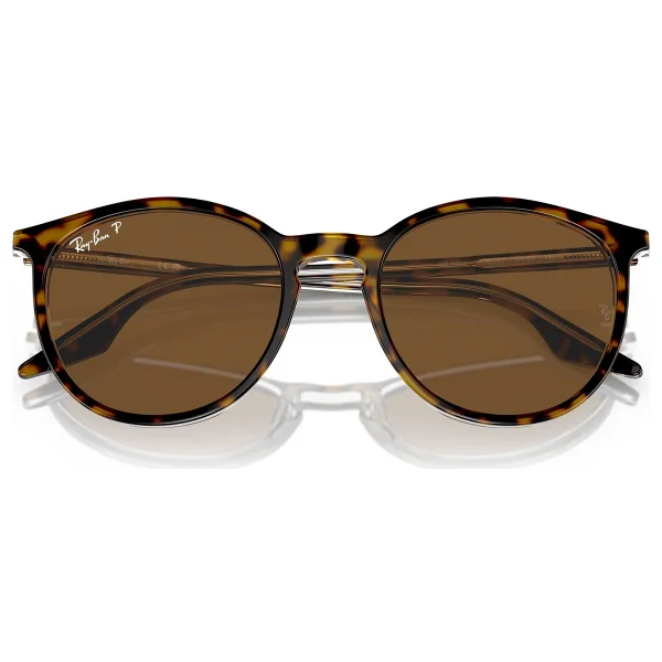 Ray-Ban 2204 139357 Havana/Transparent-Brown Polarize Güneş Gözlüğü - Görsel 6
