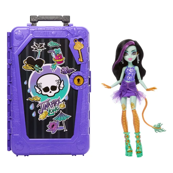 Monster High Skulltimate Secrets Jinafire Long Bebek Ve Aksesuar Seti JDR52 - Görsel 7