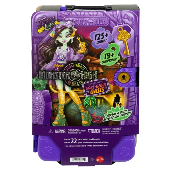 Monster High Skulltimate Secrets Jinafire Long Bebek Ve Aksesuar Seti JDR52 - Görsel 6