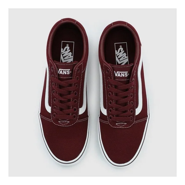 Vans Ward VN0A38DM8J71 Bordo Erkek Spor Ayakkabı - Görsel 9