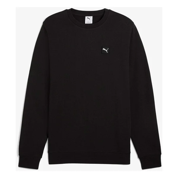 Puma Essentials 684727-01 Bisiklet Yaka Siyah Erkek Sweatshirt - Görsel 9