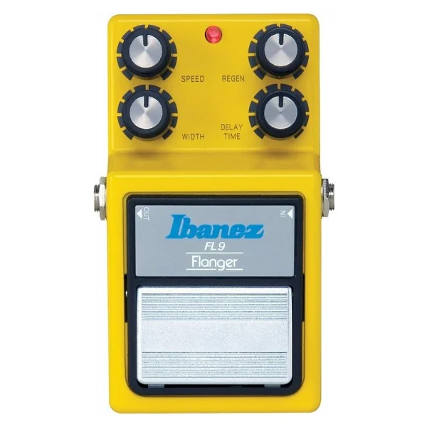 Ibanez Fl9 Analog Flanger Efekt Pedalı (Profesyonel) Efsanevi 9 Serisi, Sıcak Analog Modülasyon Tonları, Geniş Hız ve Derinlik Kontrolü, Dayanıklı Metal Kasa - Görsel 2